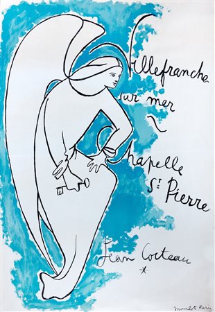 Cocteau, Jean (Maisons-Laffitte 1889-Fontainebleau 1963)  - Villefranche sur mer