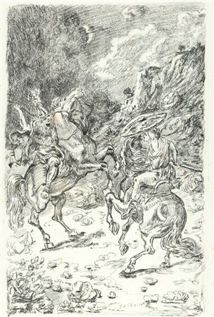 de Chirico, Giorgio (Volos 1888-Roma 1978)  - I Nictomachi, 1948