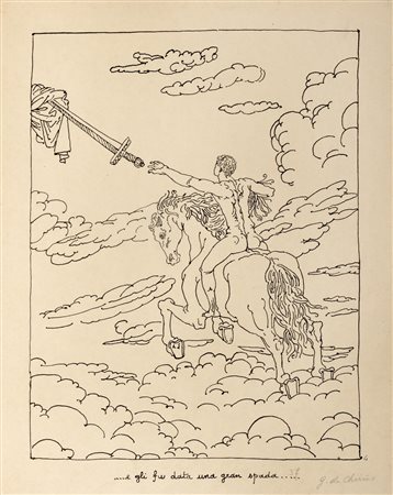 de Chirico, Giorgio (Volos 1888-Roma 1978)  - Apocalisse - 10 fogli, 1941