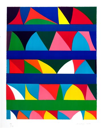 Dorazio, Piero (Roma 1927-Perugia 2005)  - Composizione, 1974