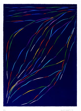 Dorazio, Piero (Roma 1927-Perugia 2005)  - Composizione blu, 1994