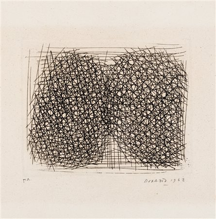 Dorazio, Piero (Roma 1927-Perugia 2005)  - Reticolo, 1962