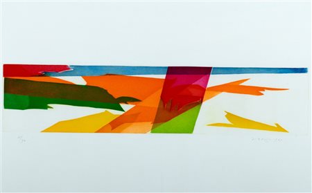 Dorazio, Piero (Roma 1927-Perugia 2005)  - Composizione, 1969