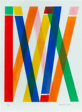 Dorazio, Piero (Roma 1927-Perugia 2005)  - Composizione, 1968