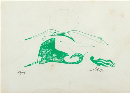 Dova, Gianni (Roma 1925-Pisa 1991)  - Verde