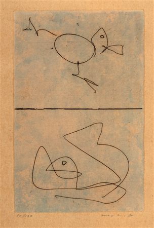 Ernst, Max (Brühl 1891-Parigi 1976)  - Senza titolo V, 1972