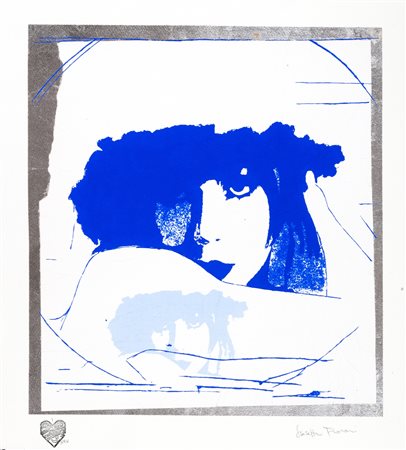 Fioroni, Giosetta (Roma 1932)  - Liberty blu