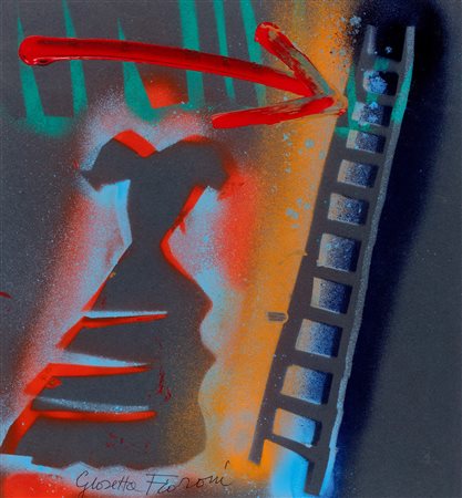 Fioroni, Giosetta (Roma 1932)  - Luisa con il vestito di carta, 1978