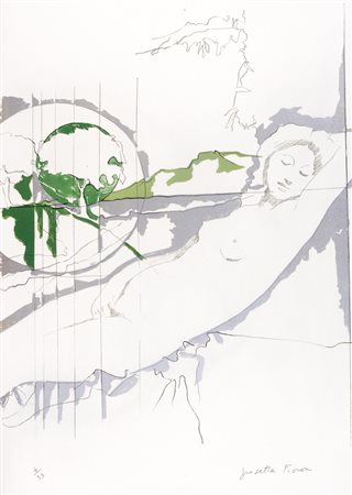 Fioroni, Giosetta (Roma 1932)  - Dormiente