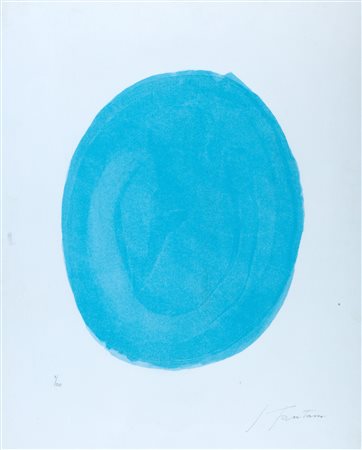 Fontana, Lucio (Rosario 1899-Varese 1968)  - Donna nel tondo azzurro