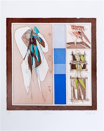 Perilli, Achille (Roma 1927-2021)  - Il solitario, 1966