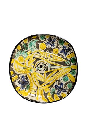 Picasso, Pablo (Malaga 1881-Mougins 1973)  - Tête de chèvre de profil, 1952