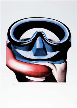 Titonel, Angelo (Cornuda  1938-Imola  2018)  - Sub Blu, 1973