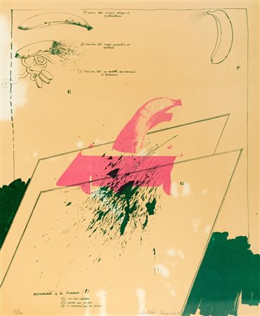 Titus Carmel, Gérard (Parigi 1942)  - Monument a la banana, 1969