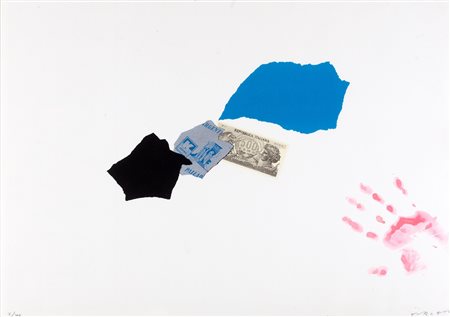 Turcato, Giulio (Mantova 1912-Roma 1995)  - Collage