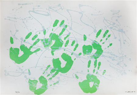 Turcato, Giulio (Mantova 1912-Roma 1995)  - Mani