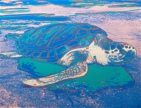 Warhol, Andy (Pittsburgh 1928-New York 1987)  - Turtle, 1985