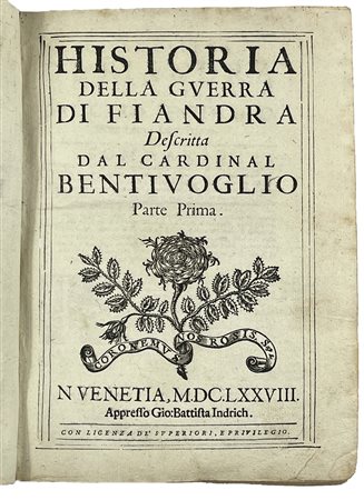 [History] Bentivoglio, History of Flanders, 1678