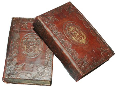 [Roman History, Binding] Nieupoort, 1732, 2 vols