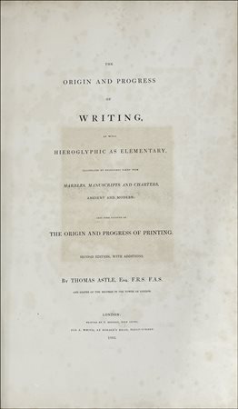 [ Palaeography ]  Origin   and   Progress   of  Writing