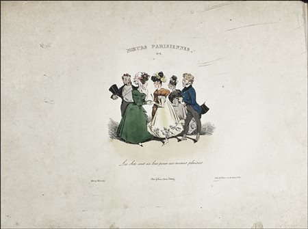 [Satire] Moeurs Parisiennes, 1828