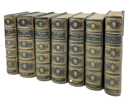 [Italian Classics] 7 volumes, 1862-1863