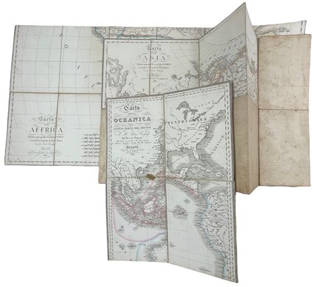 [Map, Travels] Brue, 1850