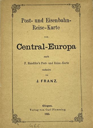 [Maps] Central europe, 1885