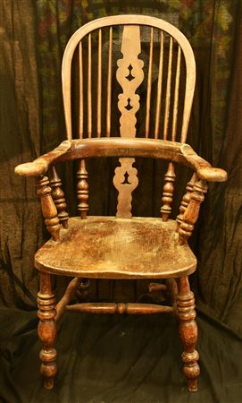 POLTRONA AMERICANA poltrona americana in legno tipica del Wyoming 117x68x62...