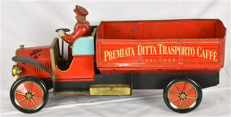 CAMIONCINO IN LATTA pubblicitario realizzato dal Caffe Verniano Italia,...