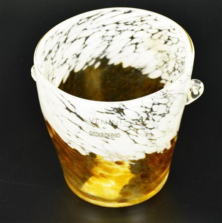 PORTAGHIACCIO VENINI portaghiaccio pubblicitario in vetro di Venini per...