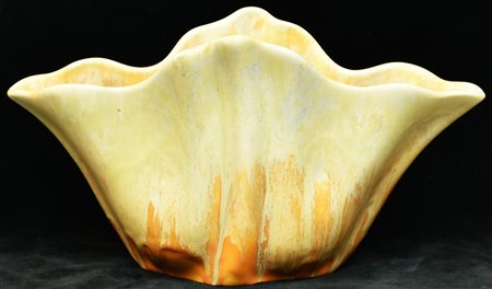 CENTROTAVOLA centrotavola in ceramica a forma di fior31x17x13 cm Inghilterra,...