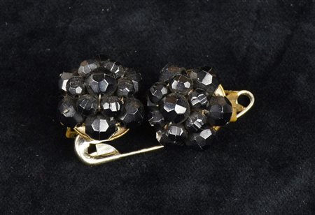 ORECCHINI di pailettes Francia, 1980 cm 7