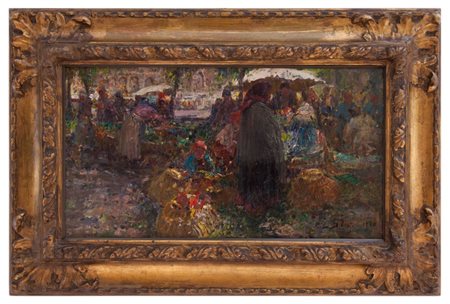 Alessandro Lupo, Giorno di mercato, 1920