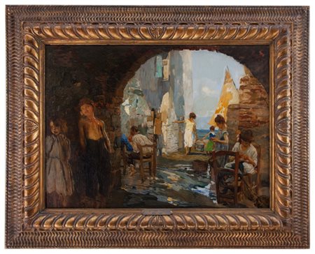 Ettore Tito, Vita a Venezia