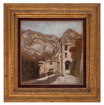 Guglielmo Ciardi, Nella valle dei mulini a Sorrento 