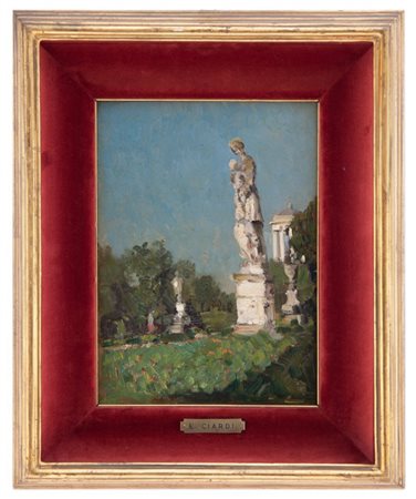 Emma Ciardi, Giardini di Villa Querini a Vicenza