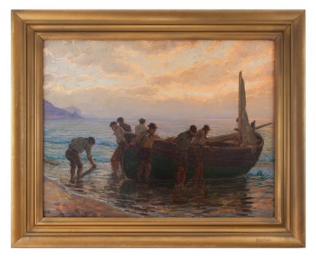 Ettore Morteo, Pescatori ad Alassio