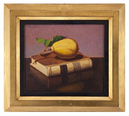 Oscar Ghiglia, Natura morta con limone