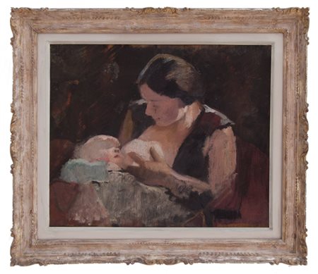 Pietro Gaudenzi, L'allattamento