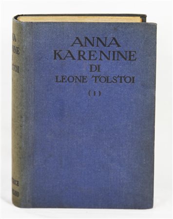LEV TOLSTOJ. ANNA KARENINA Sonzogno, Milano 1932 VOL. I Danni