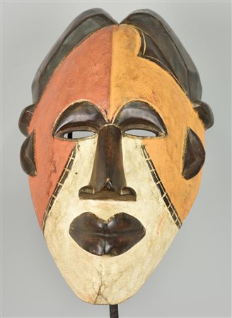 Maschera Igbo - NIGERIA maschera in legno intagliato 40x22x14 cm XX secolo...