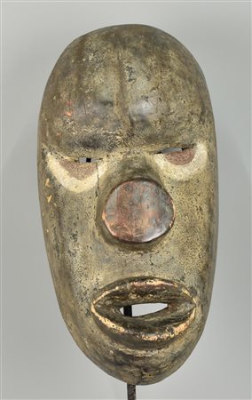 Maschera Bete - COSTA D'AVORIO maschera in legno intagliato 39x20x15 cm XX...