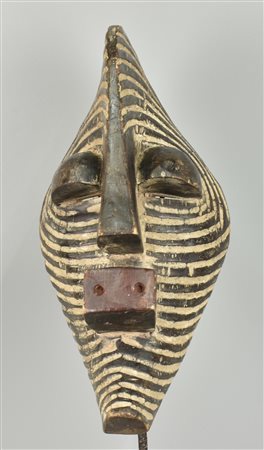 Maschera Songye - CONGO maschera in legno intagliato 44x19x14 cm XX secolo...