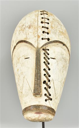 Maschera Fang - GABON maschera in legno intagliato 44x23x20 cm XX secolo...