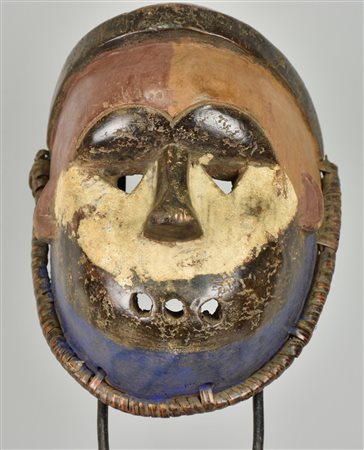 Maschera Kasangu - CONGO maschera in legno intagliato 20x16x14 cm XX secolo...