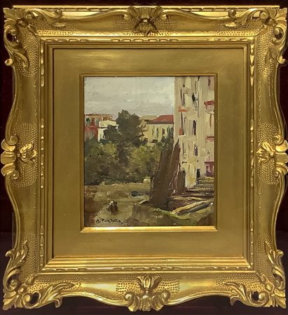 Pratella, Attilio (Lugo Di Romagna 1856-Napoli 1949)  - Case del Vomero, 30/40 years