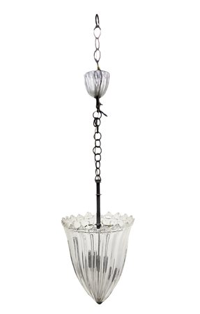 Lampadario in vetro di murano, 40s