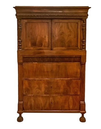 Chiffonier, Impero in legno di palissandro, Inizi XIX