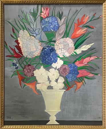 Natura morta di vaso con fiori